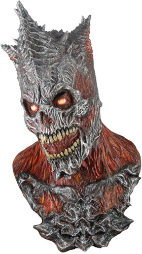 King Reaper Fire Halloween Masker