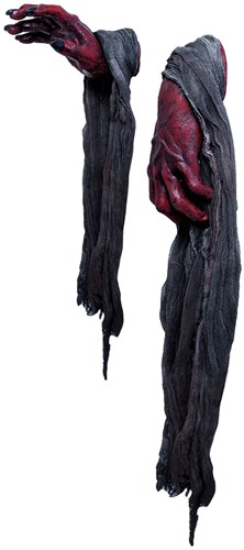 Deco Duivel Handen Halloween met Zuignap - 2st