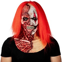 Horror Clown Two Faces Hyper Masker
