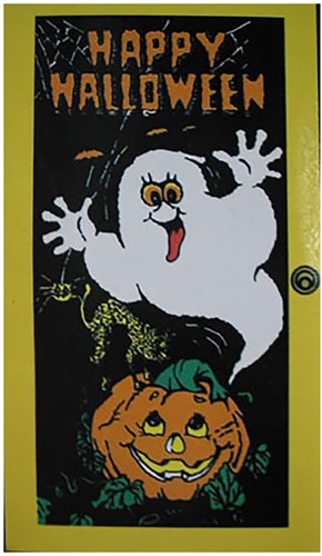 Deurdecoratie Happy Halloween