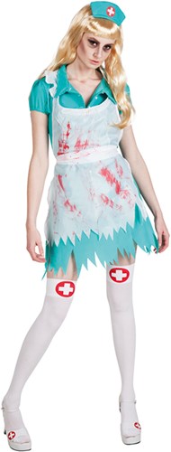 Bloody Nurse / Verpleegster Dameskostuum 