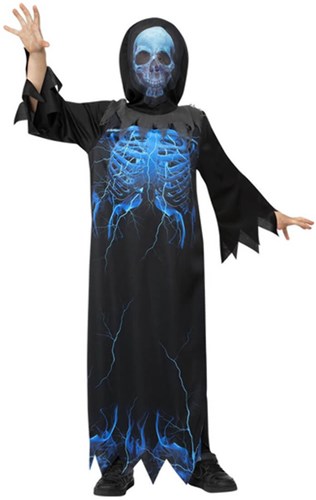 Kostuum Halloween Midnight Skeleton Kind