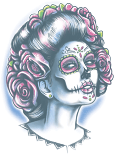 Day of the Dead Tattoo - Senora Muerte