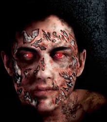FX Face Tattoo - Cyborg