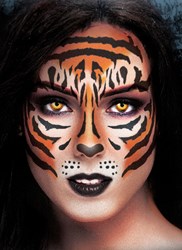 FX Face Tattoo - Tiger