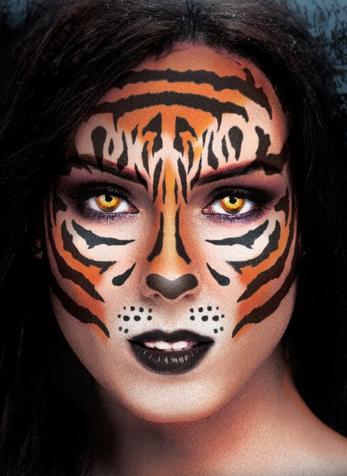 FX Face Tattoo - Tiger
