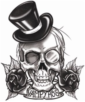 Vampyros Tattoo (Goth Tattoo)