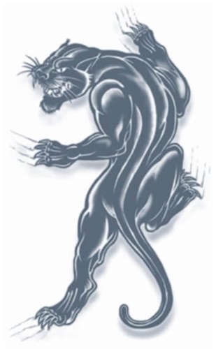 Zwarte Panter Tattoo
