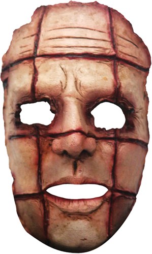Cut Face Halloween Gezichtsmasker (latex)