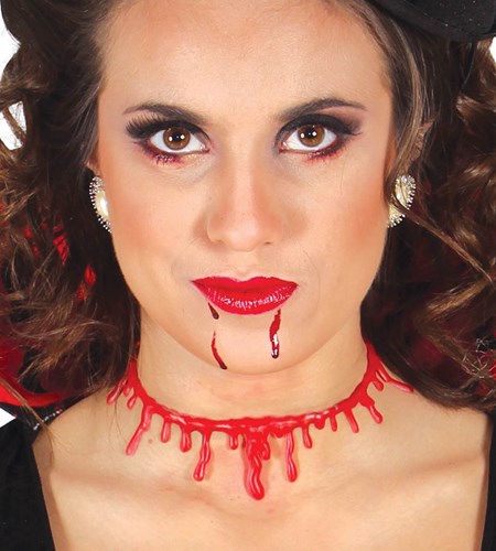 Halloween Ketting Bloed (doorgesneden nek)