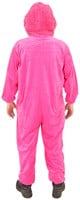 Pink Monster Onesie (achterkant)