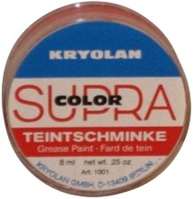 Dieprood 8ml Vetschmink Kryolan