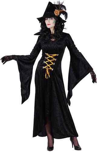 Heksenjurk Morticia voor dames