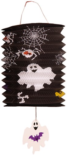 Lampion Spook met Onderhanger Halloween 