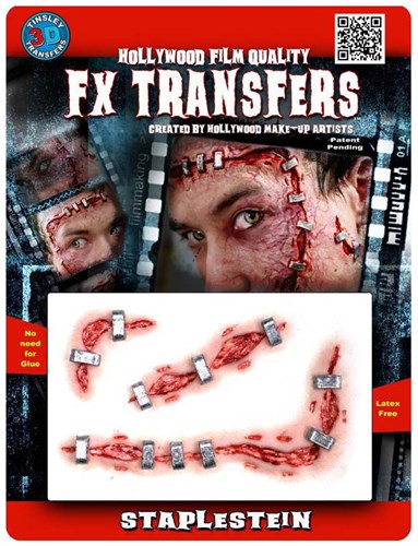 Professionele Special FX Wond - Staplestein (Nietjes)