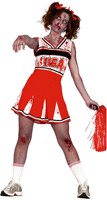 Dameskostuum Cheerleader Zombie