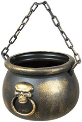 Heksenketel met Doodskop (13x19cm)