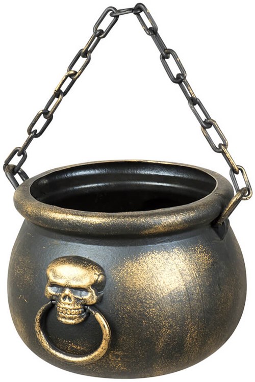 Heksenketel met Doodskop (13x19cm)