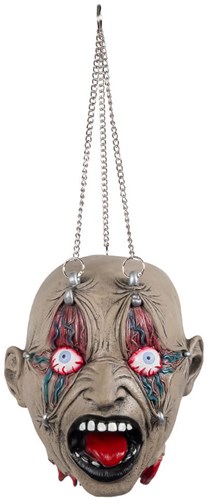 Hangdeco Halloween Hoofd Uitpuilende Ogen