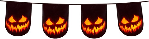Creepy Pumpkin Vlaggenlijn (6m)