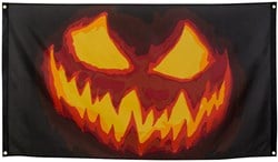 Creepy Pumpkin Vlag (90x150cm)
