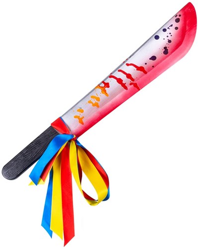 Halloween Horror Machete Clown (53cm)
