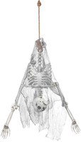 Hangdeco Halloween Skelet Upside Down - 140cm