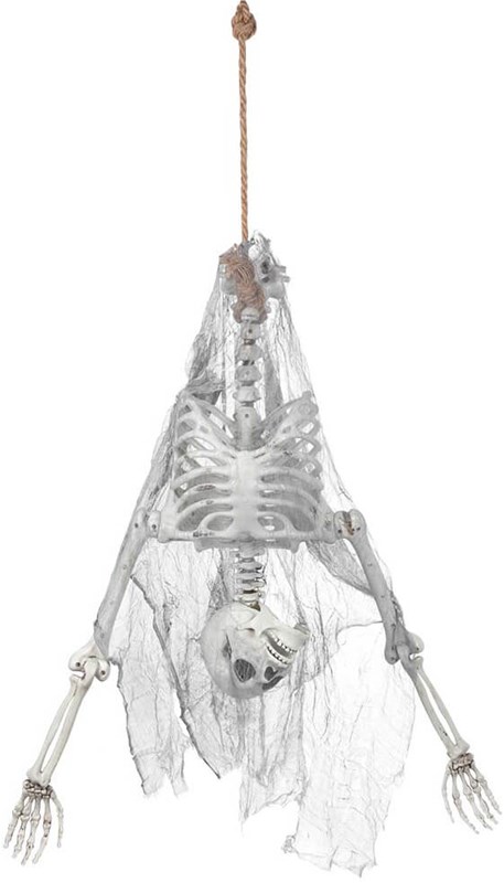 Hangdeco Halloween Skelet Upside Down - 140cm