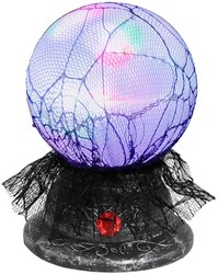 Halloween Kristallen Bol Decoratie met LED en Geluid