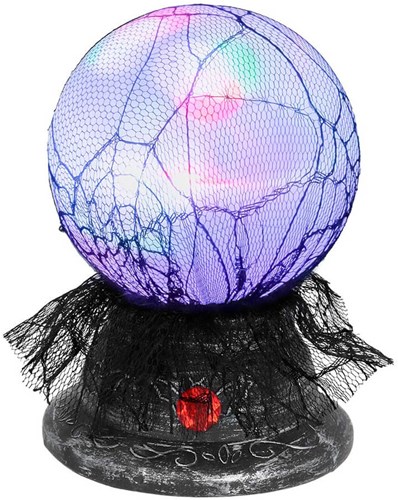 Halloween Kristallen Bol Decoratie met LED en Geluid