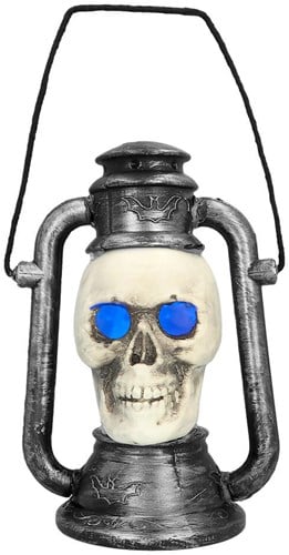 Halloween Lantaarn Skull met Led