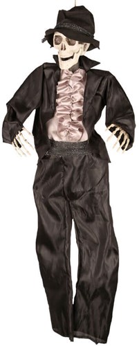 Hangdeco Bruidegom Skelet Halloween (90cm)