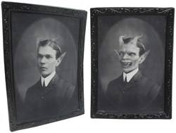 Horror Holografisch Schilderij Man Duivel
