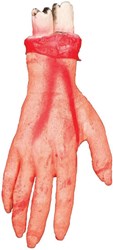 Afgerukt Bebloed Hand