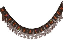 Halloween Slinger Happy Halloween Stof - 210cm