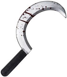 Sikkel Halloween met Bloed - 45cm