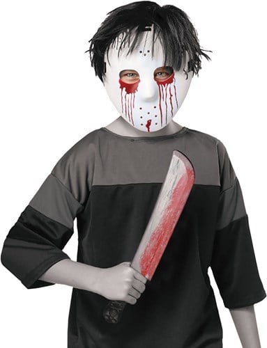 Halloween Mes en Masker Jason (Friday the 13th)