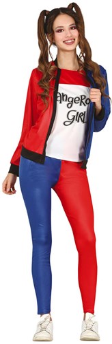 Harley Quinn Tienerkostuum