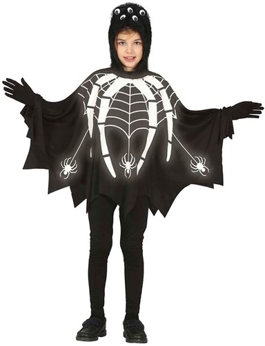 Kinder Halloween Poncho Spin