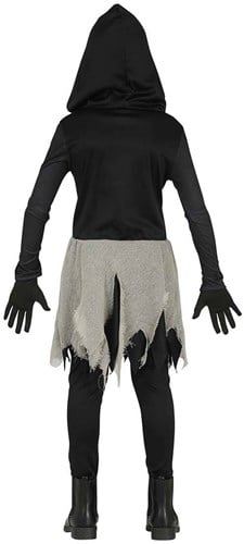 Skelet Kostuum Skeleton Girl (achterkant)