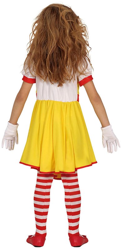 Halloween Jurkje Clown McKiller Meisje (achterkant)
