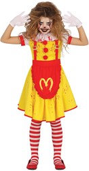 Halloween Clown McKiller Jurk voor Meisjes