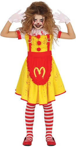 Halloween Clown McKiller Jurk voor Meisjes