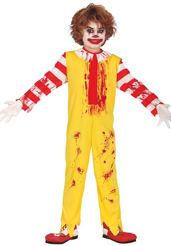 Kinder Halloween Kostuum Killer Clown Ronald