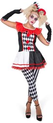 Halloween Dameskostuum Nar Jester