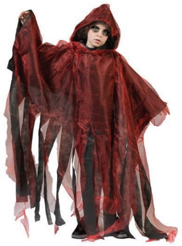 Halloween Cape Rood voor kinderen