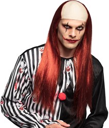 Killer Clown Pruik Bald