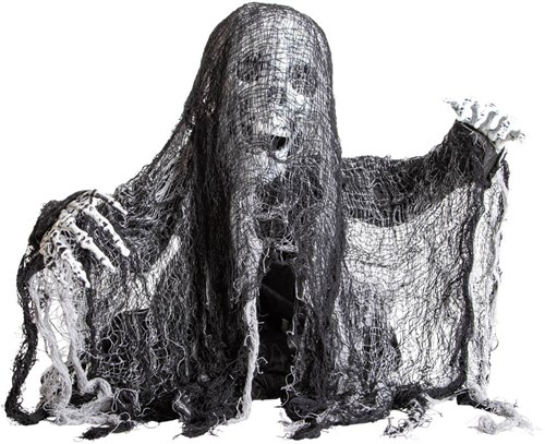 Halloween Zombie Bovenlichaam met geluid en beweging