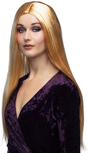 Pruik Blond Extra Lang