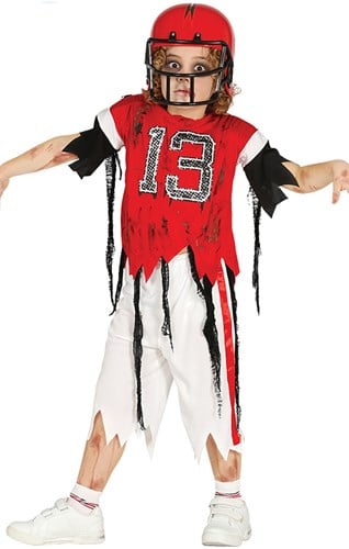Kinderkostuum American Football Player Zombie